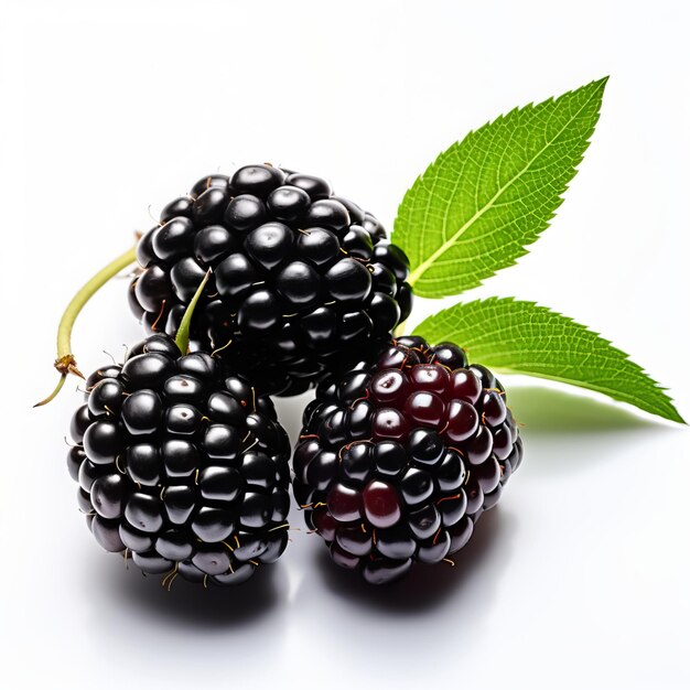 A black berry with a black berry on it