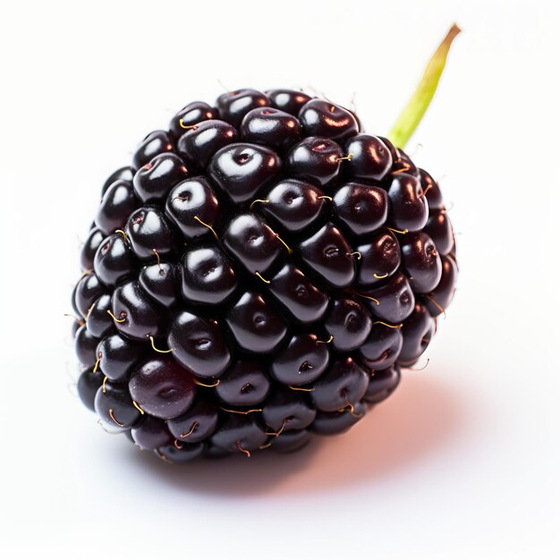 A black berry with a black berry on it