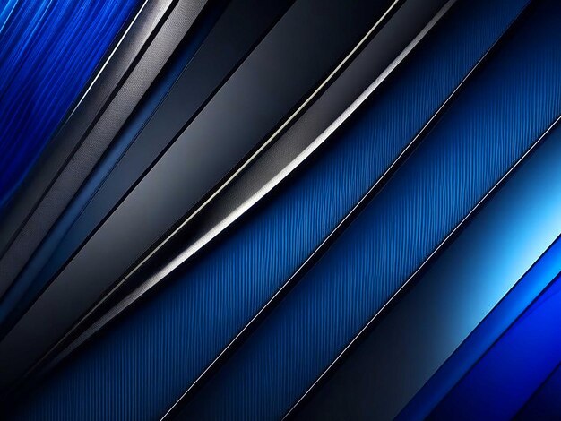 Photo black blue abstract background design