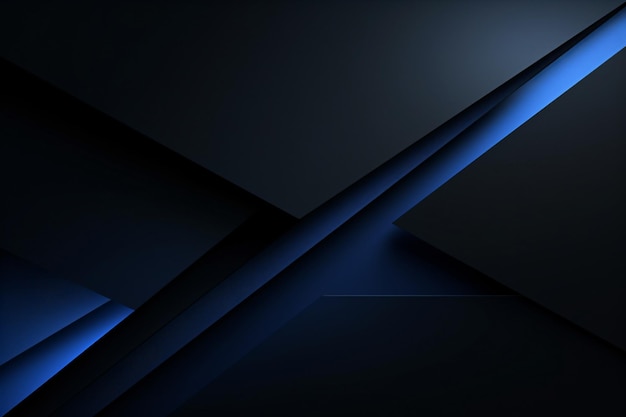 Photo black blue abstract modern background for design