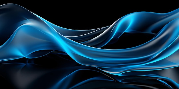 Black blue abstract modern background