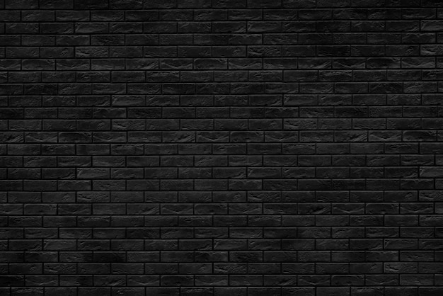 Black brick building wall 