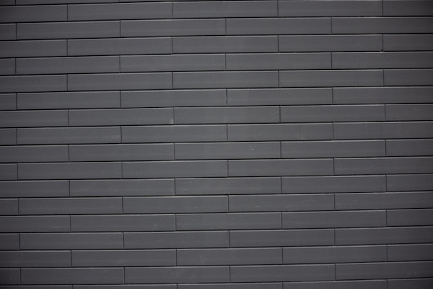 Black brick wall background