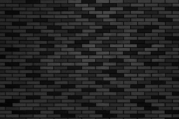 Black brick wall Construction retro stylish background