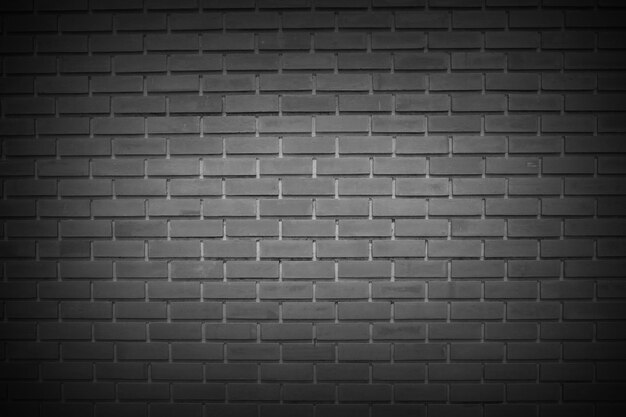 black bricks wall patternabstract backgroundcopy space