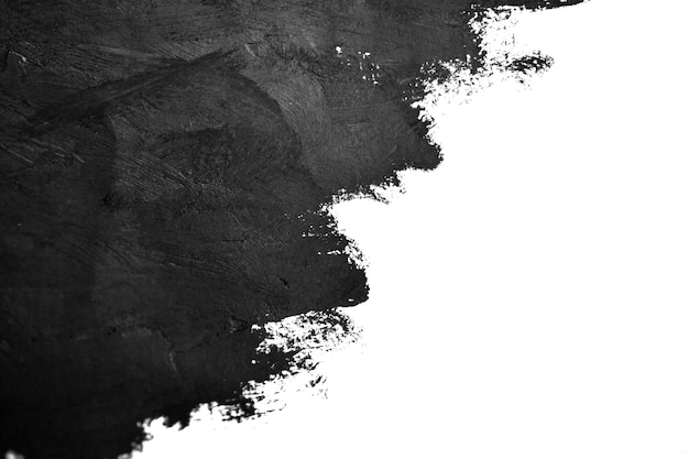 Paint Brush Grungy Black White Acrylic Paint Canvas Stock Photo by  ©vectorfirst 216489676