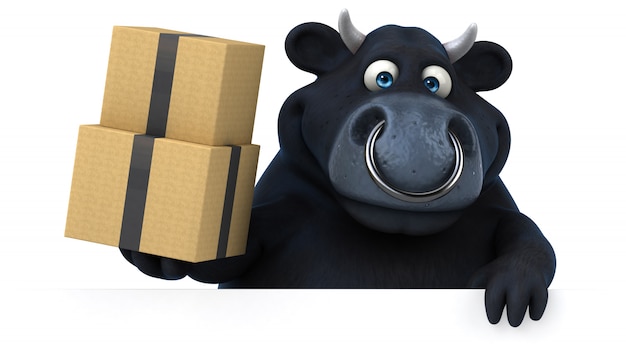 Black bull animatie