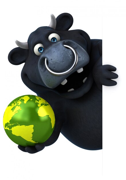 Black bull animatie