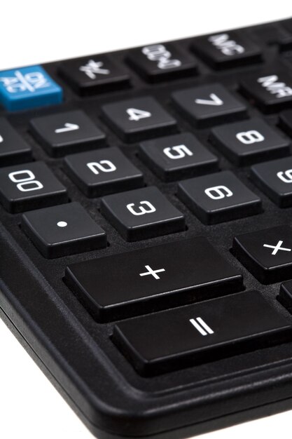 Black calculator