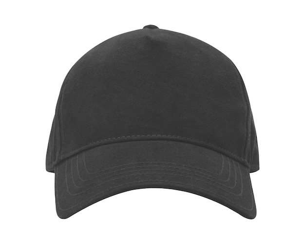 Black Cap Front View geïsoleerd