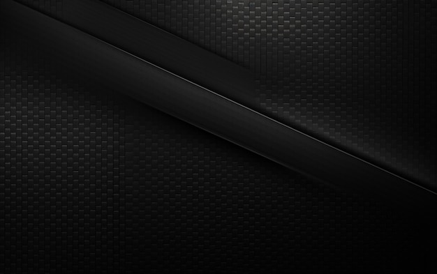 Photo black carbon fiber texture pattern background