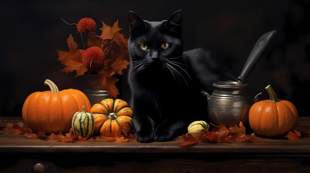 Photo black_cat_halloween