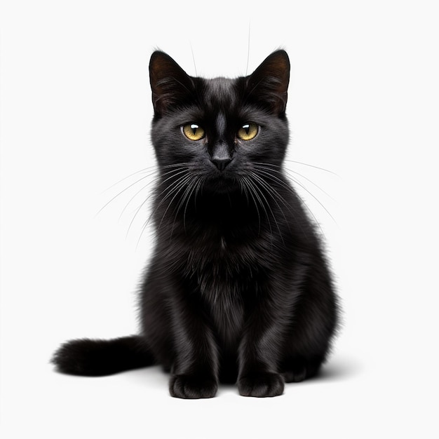 Black Cat stock photo