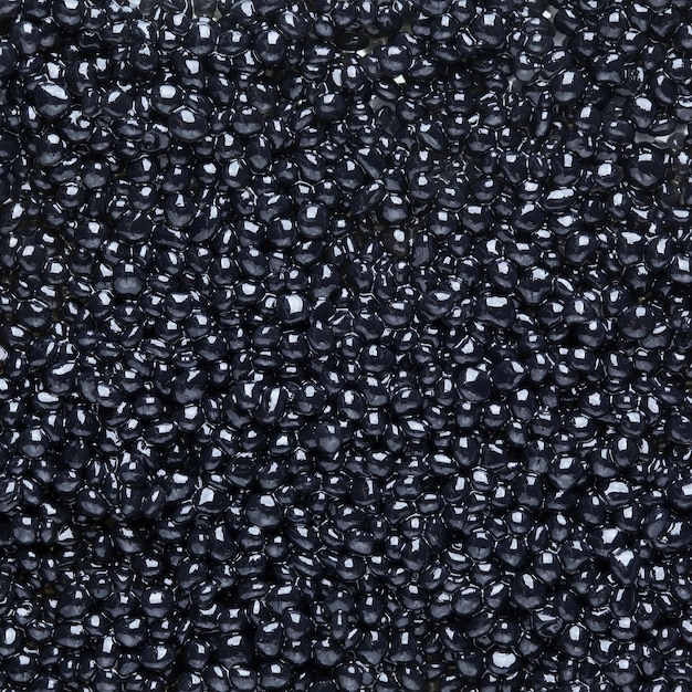 Black caviar close up, may be used as background