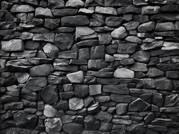 Black Charcoal stones texture