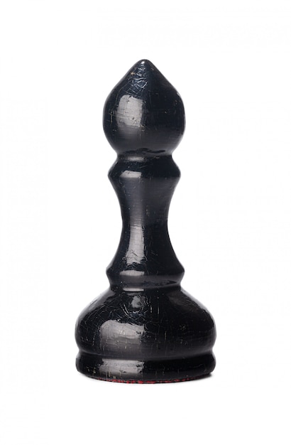 Black chess piece 