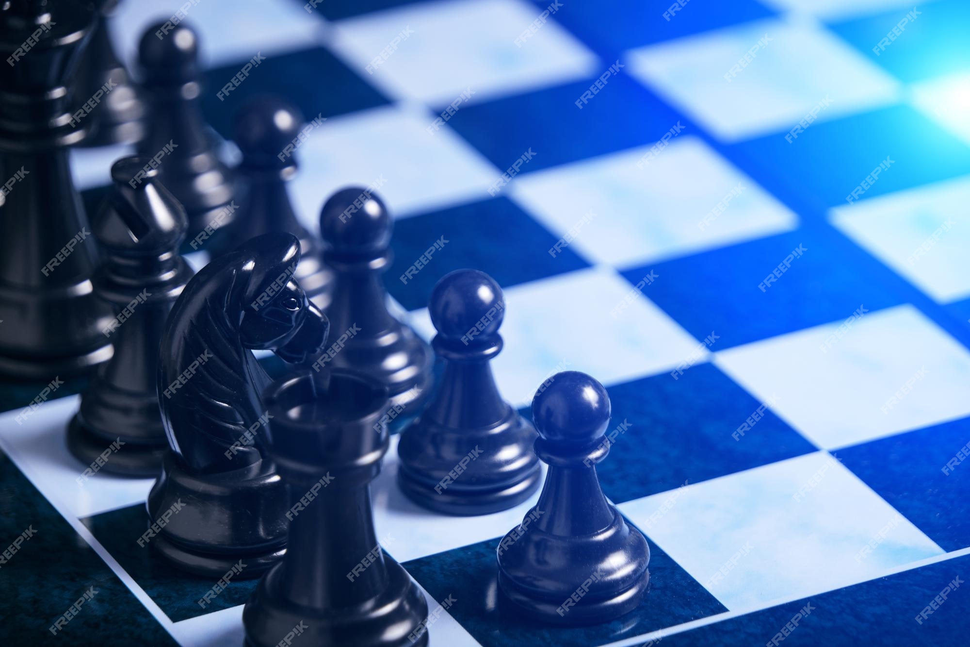 Few Pieces Of A Chess Board On A Black Background, Picture Of Chess Pieces,  Chess, Game Background Image And Wallpaper for Free Download