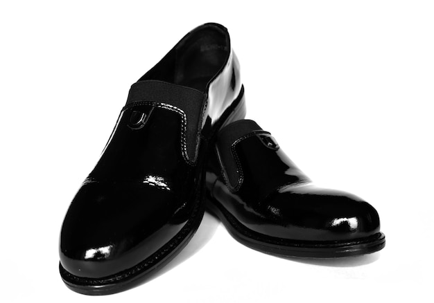 Black classic shoes