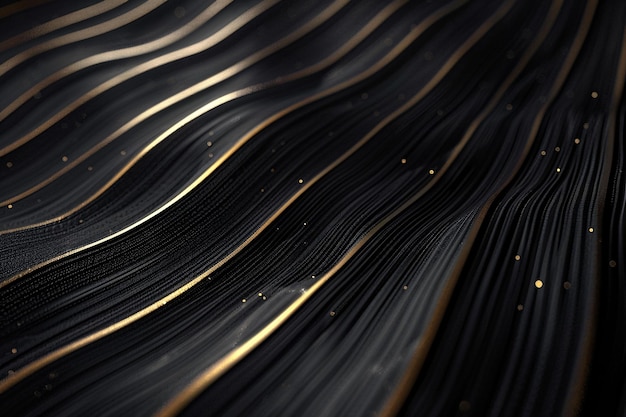 a black comb with the gold stripes on itBlack gold luxury background luxury background with golden