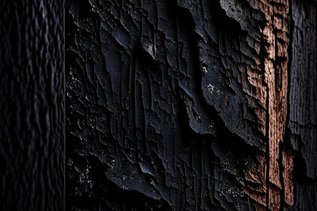 Photo black concrete charcoal leather wooden vinyl plaster stucco texture background