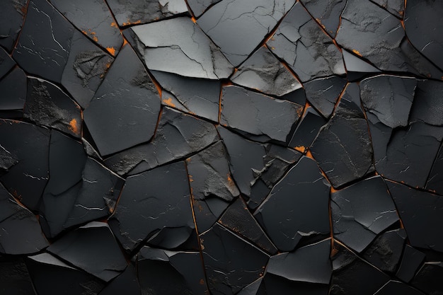 Photo black concrete textured background