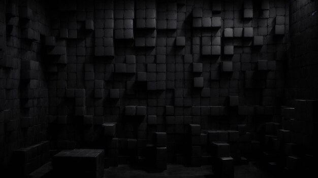 black cube wallpaper background texture