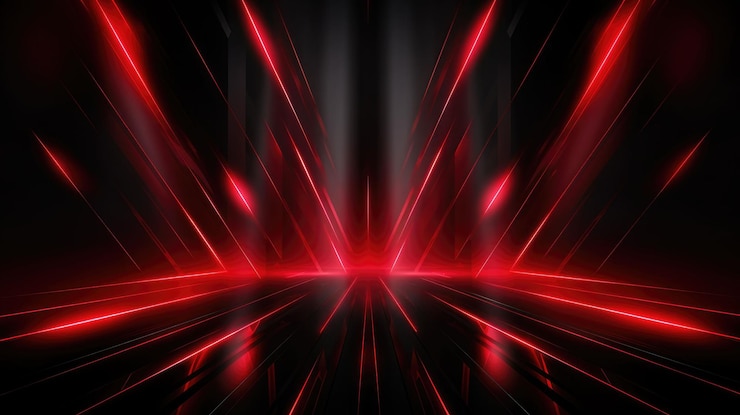 Black dark abstract background Geometric shape Line angle triangle stripe polygon Color gradient