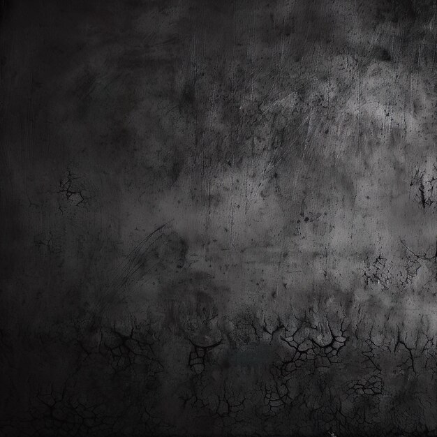 Photo black dark concrete wall background pattern board cement texture grunge dirty scratched for show an