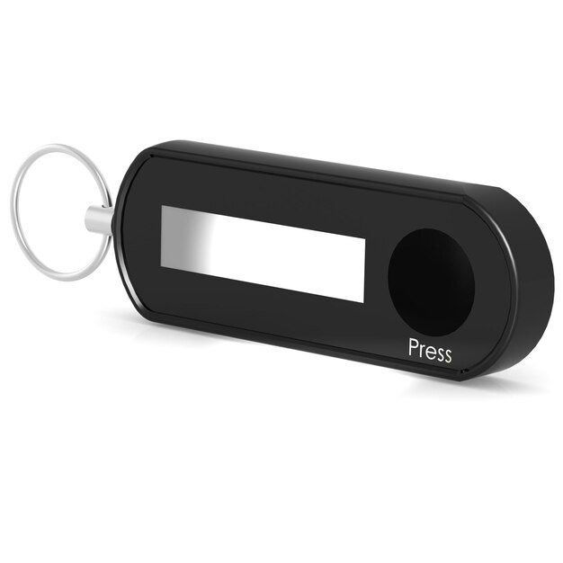 Black digital key security authenticator