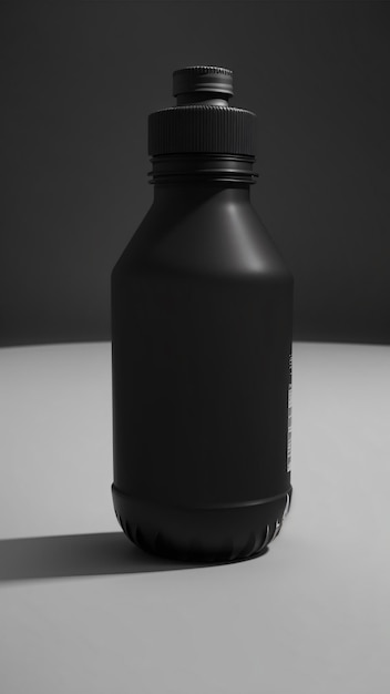 Black Drinking Bottle 1