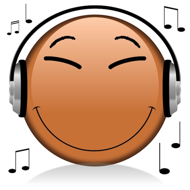 Black emoji emoticon music