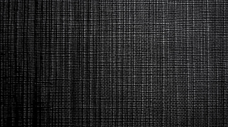 Photo black fabric textile textured background