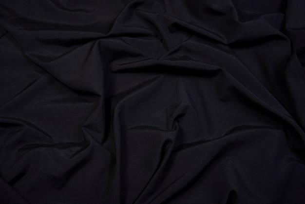 black fabric texture background image