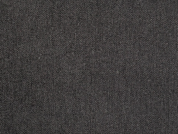 Black fabric texture background