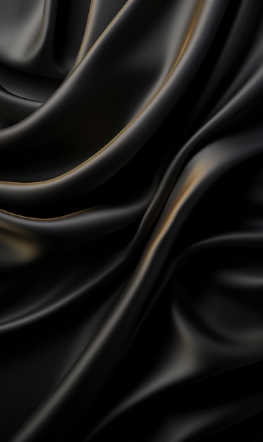 a black fabric texture background