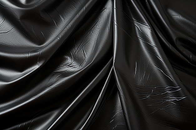 текстура черной ткани