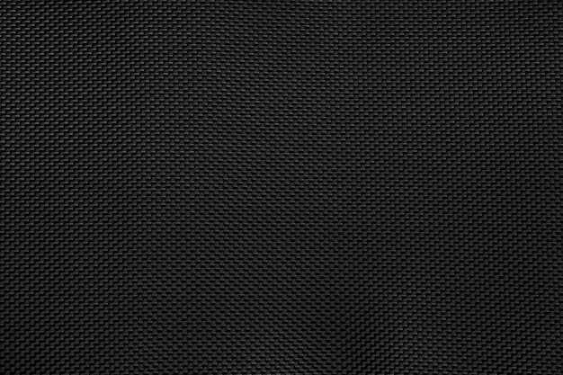 Black fabric texure pattern background