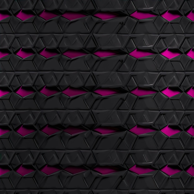 black fabric with pink plastic parts texture