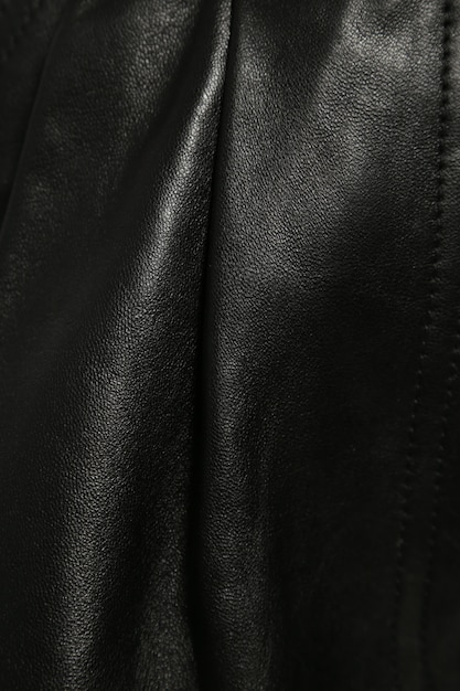 Black fine leather textured background