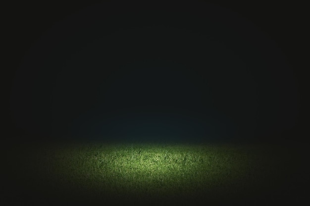 Black football field background