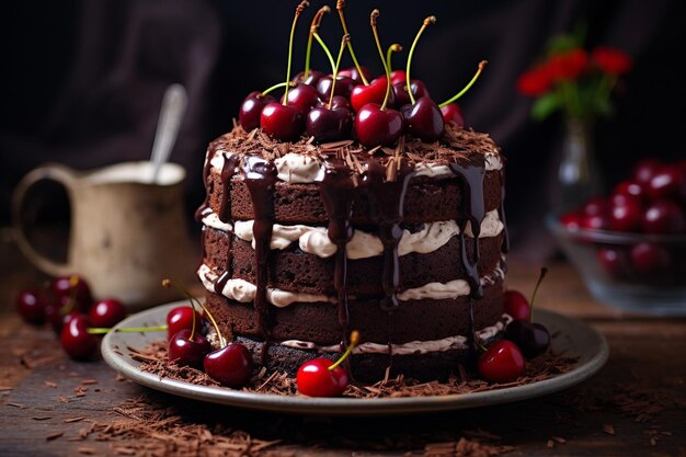 Black forest cakes