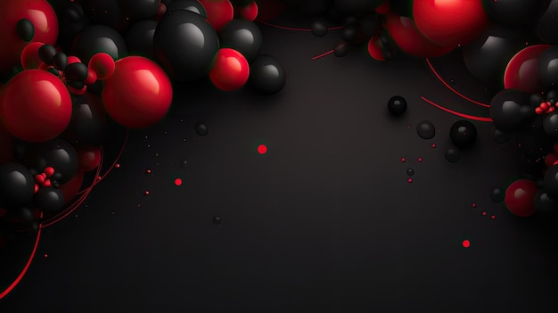 Black Friday Background black and red gift