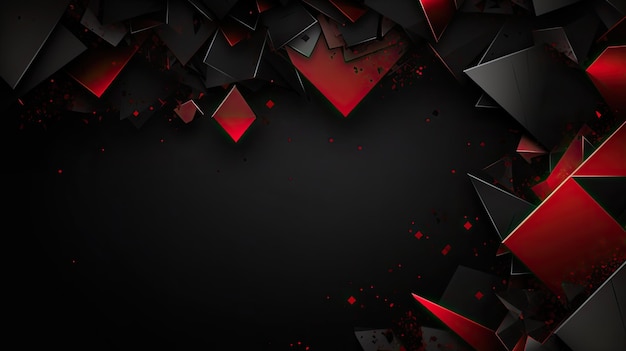 Black Friday Background black and red gift