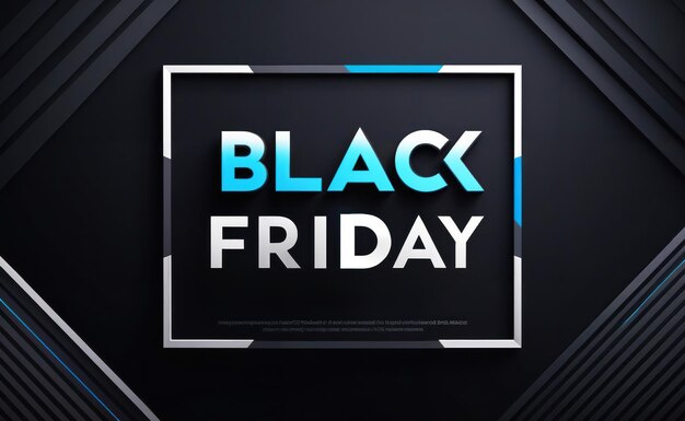 Photo black friday background