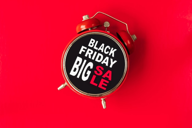 Black friday big sale alarm clock