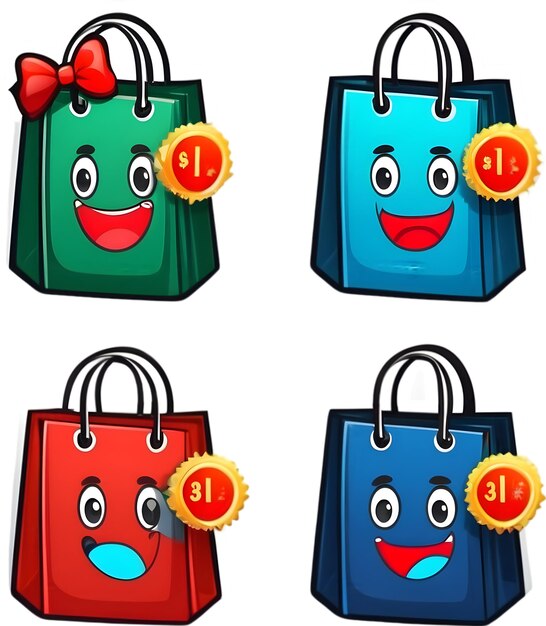 Black friday icons shopping symbols discount deals sale event shopping cart retail sale discou