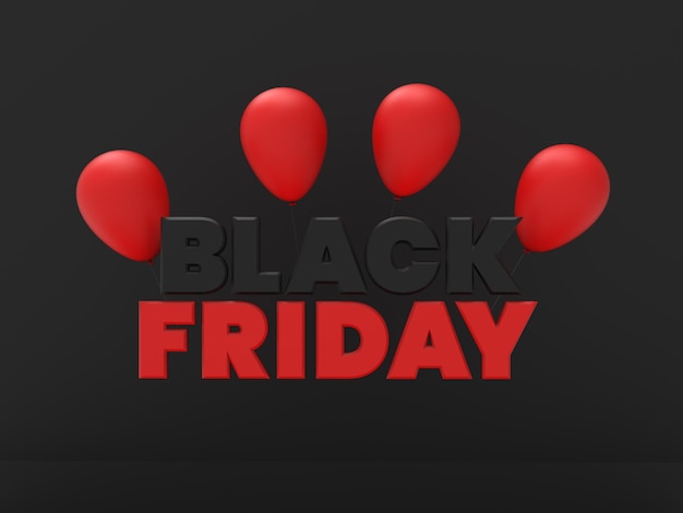 Photo black friday offer background image 3d