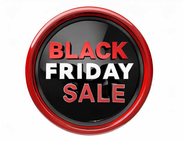 Foto logo della promozione del black friday banner sale