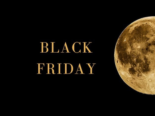 Foto saldi del black friday black friday