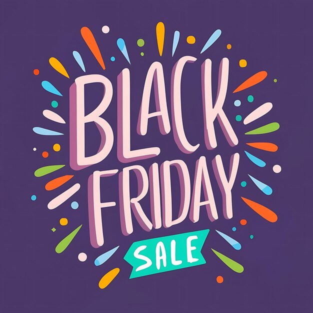 Photo black friday sale extravaganza get ready for huge discounts logo art for businesses